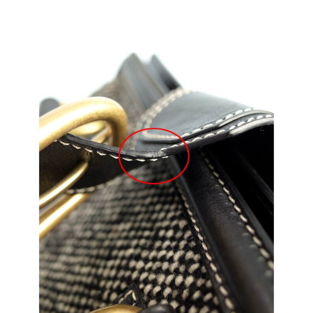 Celine Bag Shoulder Ella Frame Black - Picture 6 of 9